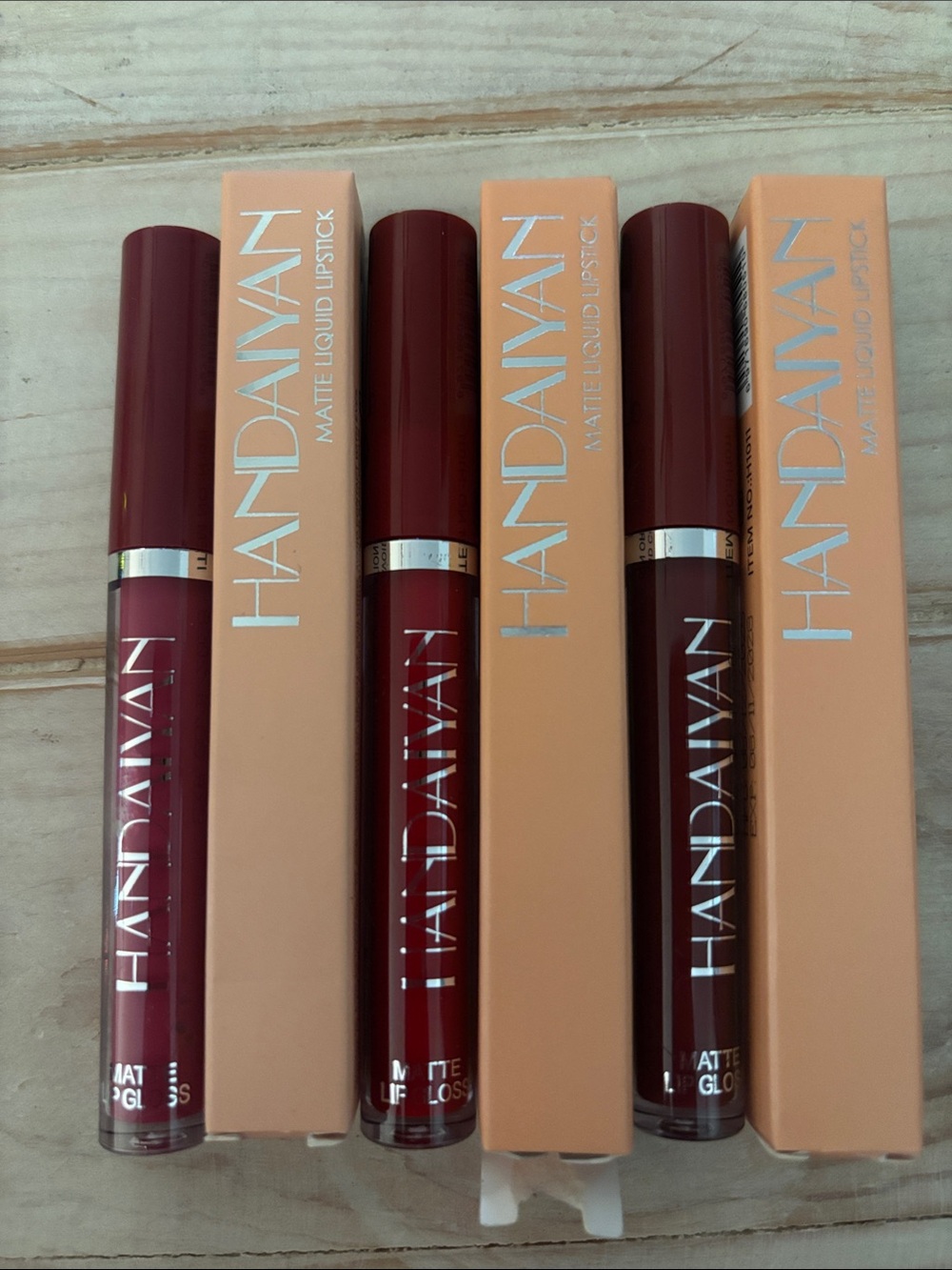 Matte Liquid Lipstick - set of 3 (49)